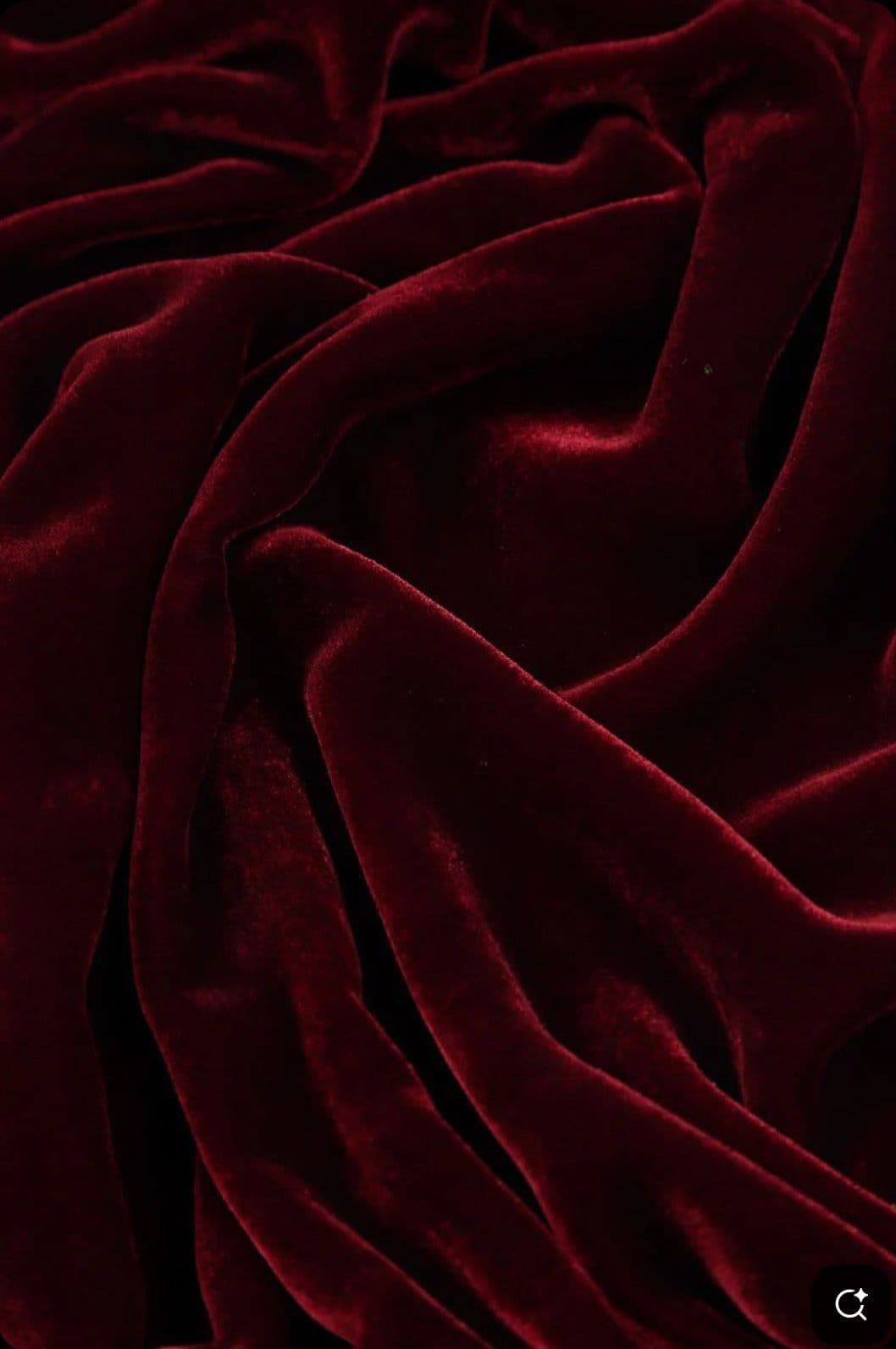 Velvet Burgundy fabric