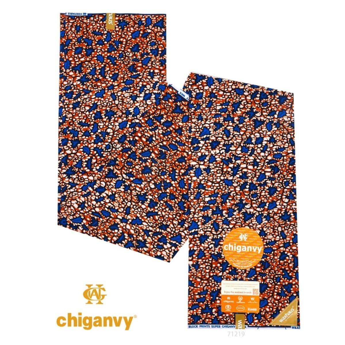 Ankara Print 01 fabric, photo 1 of 5