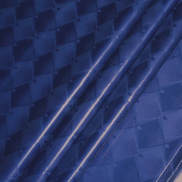 Guinea Brocade Navy fabric, photo 1 of 3