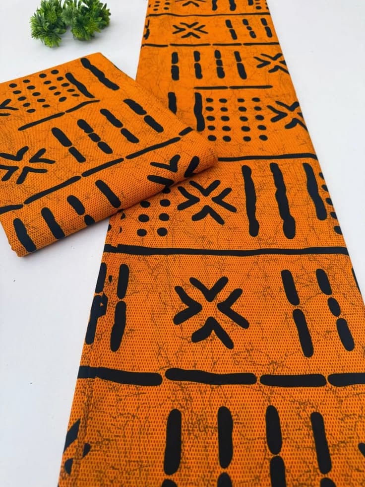 Tribal Ankara 01 fabric, photo 1 of 7
